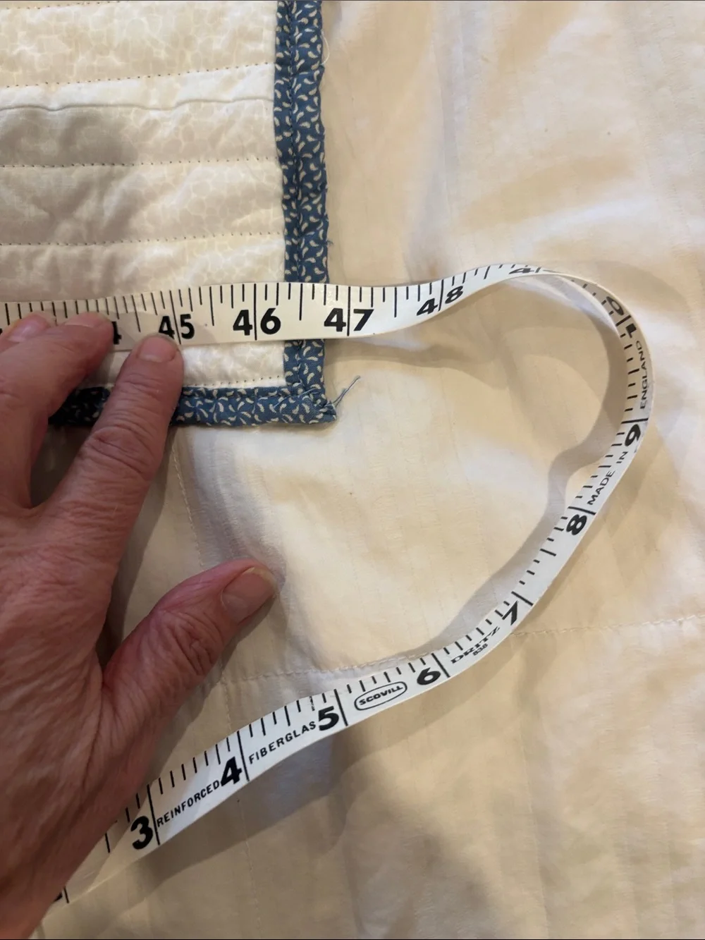 Handmade soft quilted